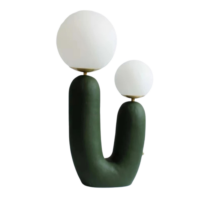 Contemporary Green Cold White LED Night Lamp for Bedroom Decor