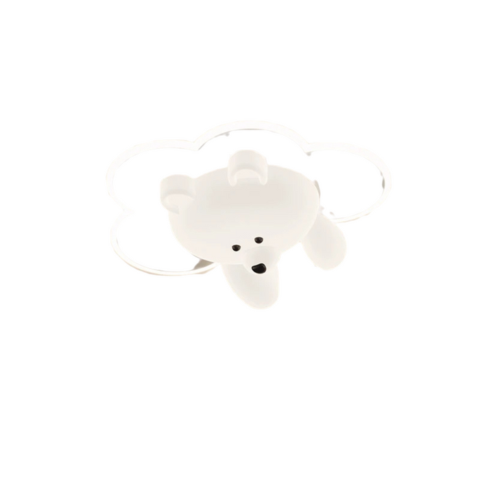 Dimmable White Cloud Ceiling Lamp Cute LED for Kids Room