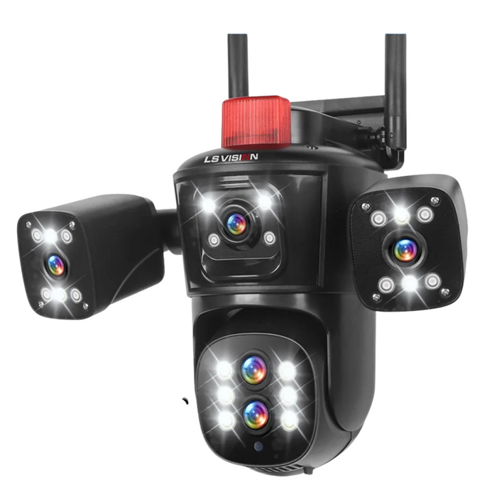 Outdoor WiFi CCTV Camera with 10X Zoom