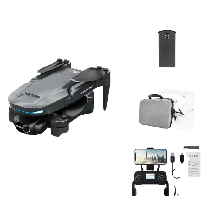 Portable 4K GPS Drone with 360° Obstacle Avoidance