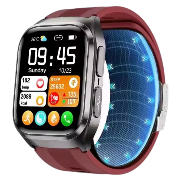 Smartwatch with AI Diagnosis and Accurate Air Pump Blood Pressure