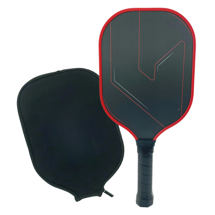 Red Carbon Fiber Pickleball Paddle USAPA