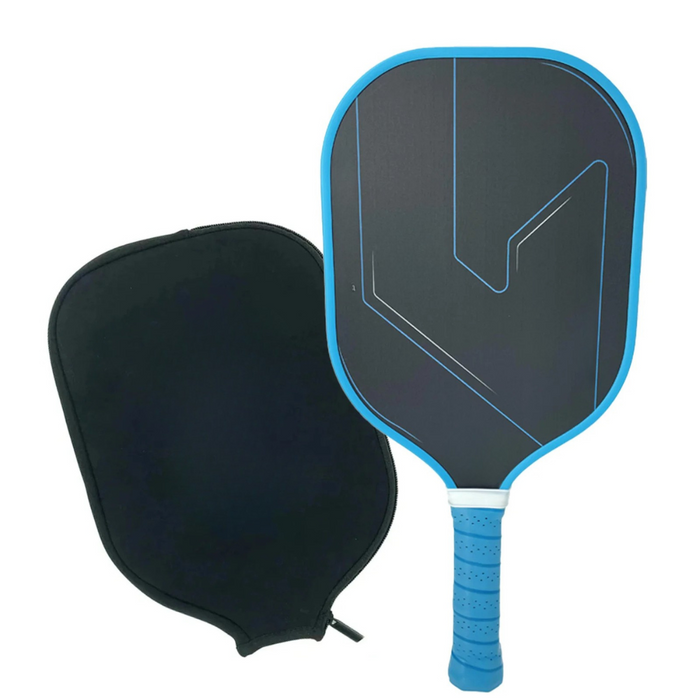 Pickleball Paddle Blue Carbon Fiber