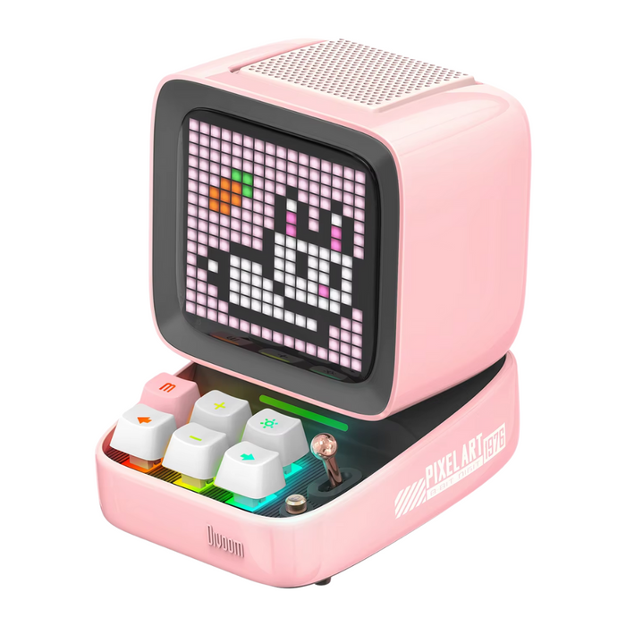 Multifunctional LED Bluetooth Speaker with Pixel Art