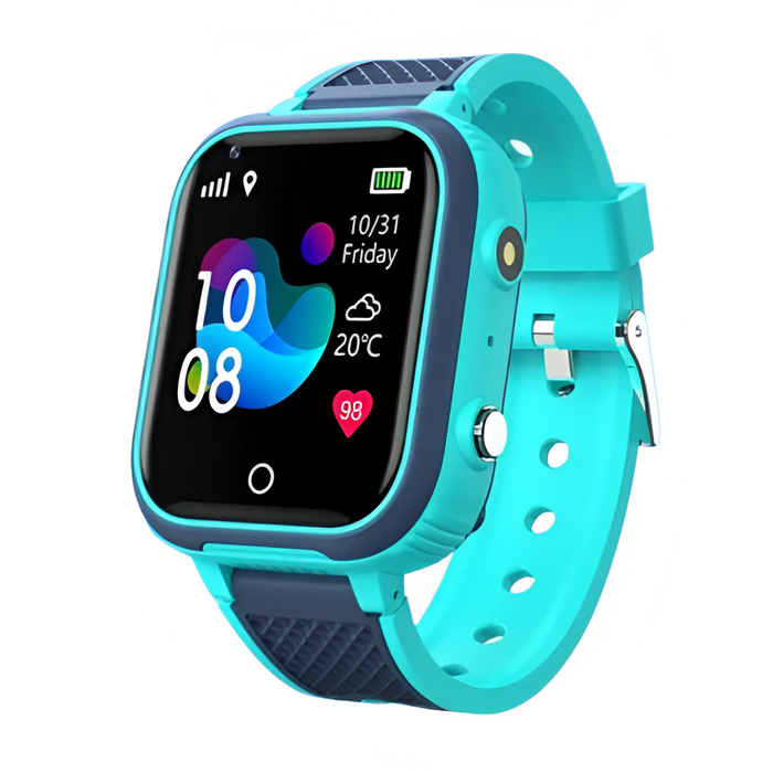 Smart Watch for Kids with GPS, Video Call, WiFi, Waterproof, 8G ROM, Camera, Blue