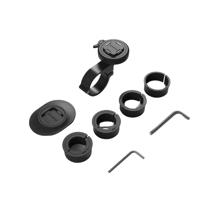 Motorcycle Phone Mount Aluminum Bike Holder Quick Attach/Detach 130x96.5x51mm