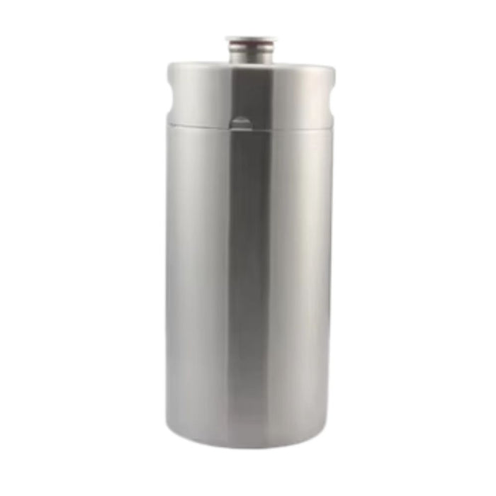 Premium Stainless Steel Mini Keg Growler for Fresh Beer at Home