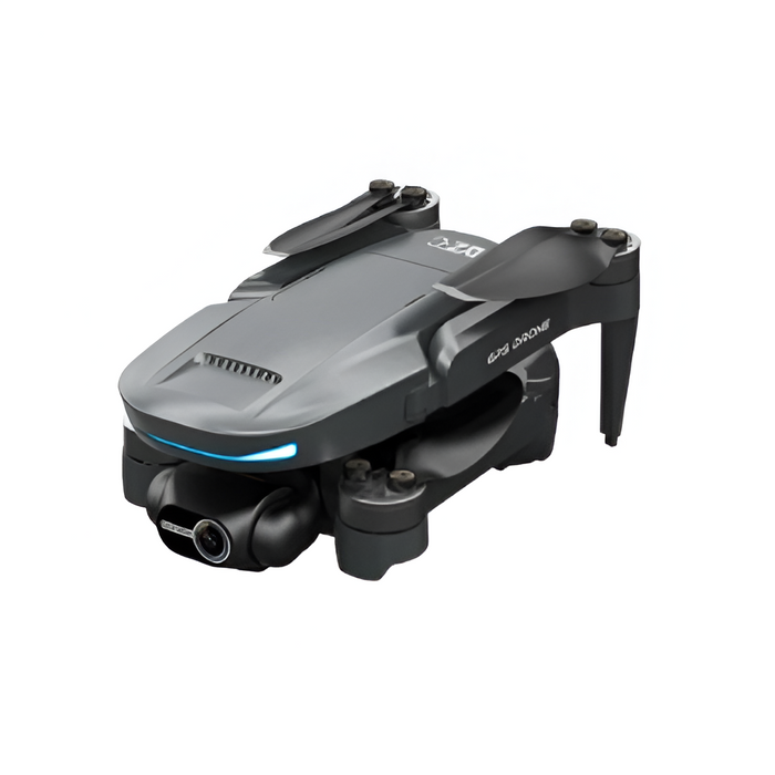 GPS Drone with 2-Axis Gimbal, 4K Camera, 25 Min Flight, Silver Gray