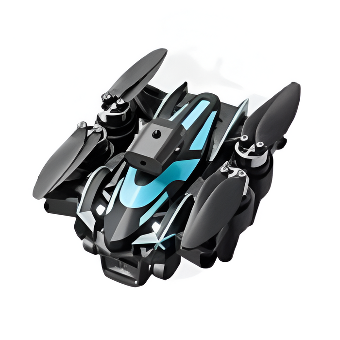 Mini Drone with 4K Triple Camera, Foldable, Obstacle Avoidance, Black