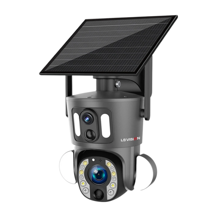 WiFi Outdoor Security Camera with 20X Zoom and Dual Lens