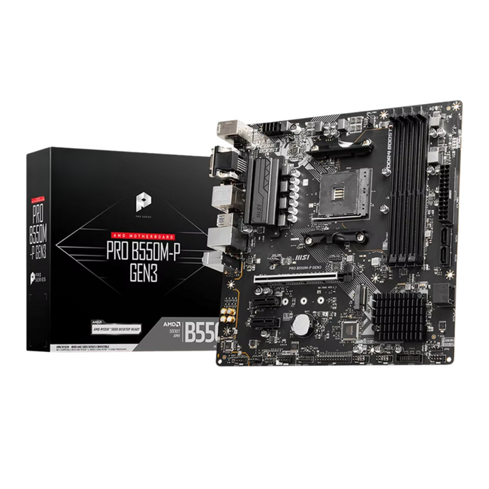 AMD B550M AM4 Motherboard Ryzen Support