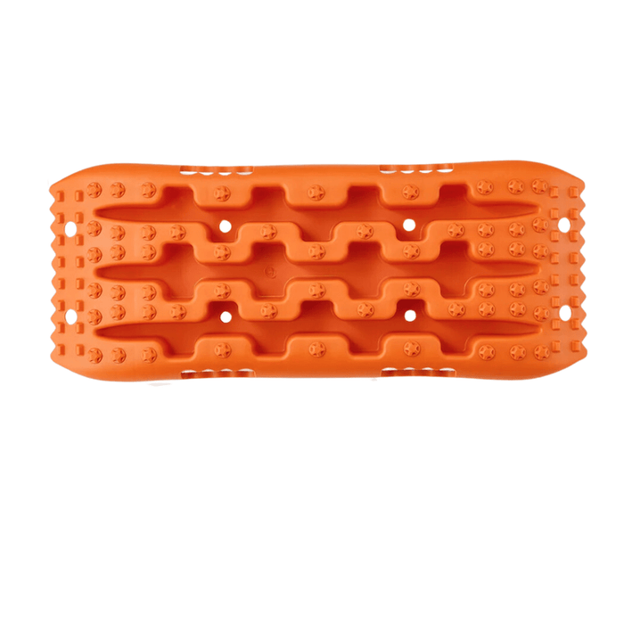 Traction boards for off-road vehicles in orange color with durable PP material