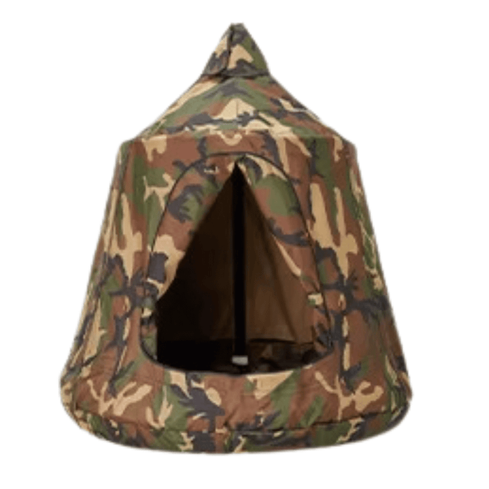 Kids Nest Swing Chair with Adjustable Rope for Indoor/Outdoor Sensory Play, Hanging Hammock (camouflage) made from durable 600D Oxford fabric and sturdy iron frame, suitable for children aged 3-6 years