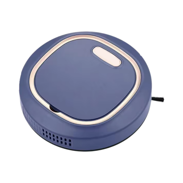 Smart Sweeping Robot Mini Silent Vacuum Cleaner 3-in-1 Mop Brush Blue