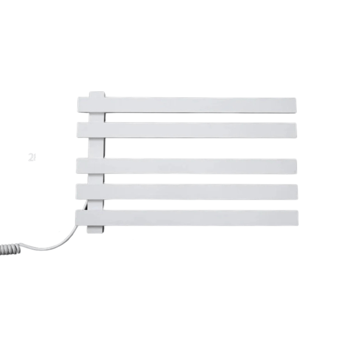 Electric Heating Towel Rack Thermostatic Dry Bathroom Touch Digital Display Wall Mounted White (425x28cm) product image illustrating CE certification for safety and quality assurance