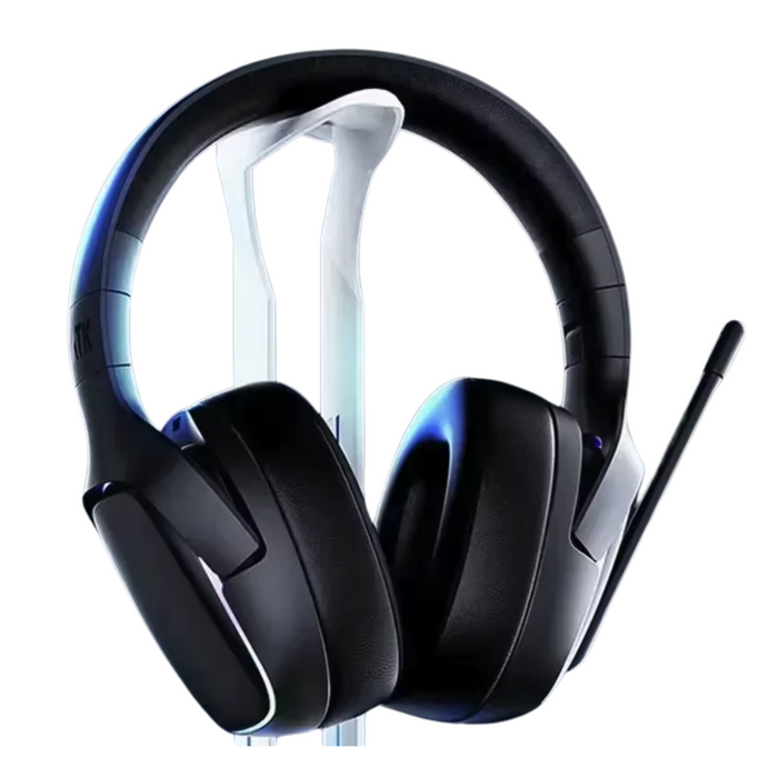 Wireless Gaming Headset Black with Mic and Noise Reduction
