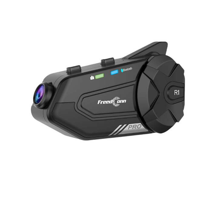 1000m Bluetooth Helmet Intercom with Dash Cam