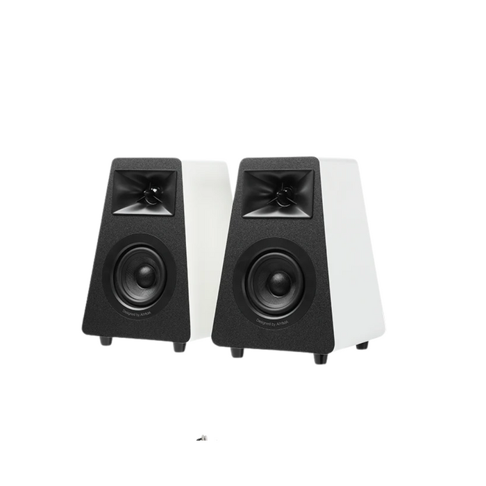 Bluetooth 5.3 Bookshelf Speakers with USB DAC and Sub Out