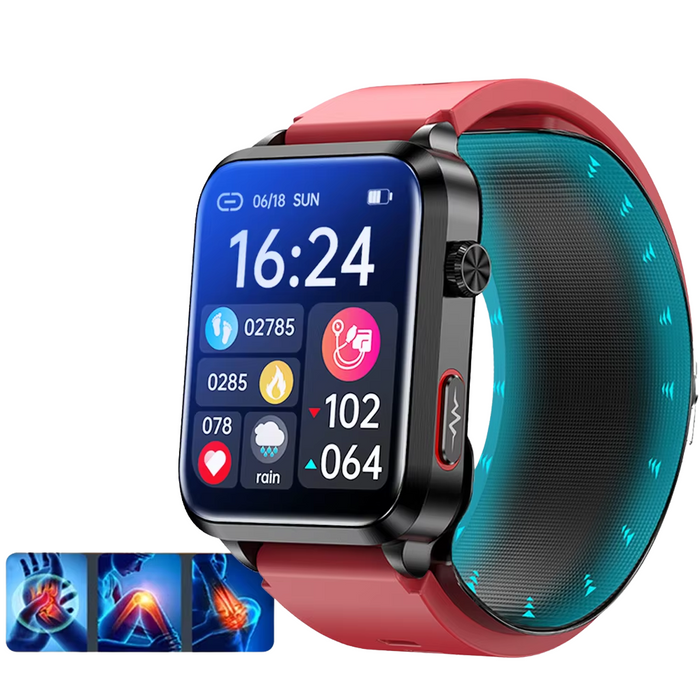 Air Pump Smartwatch with Blood Oxygen & Fitness Tracking