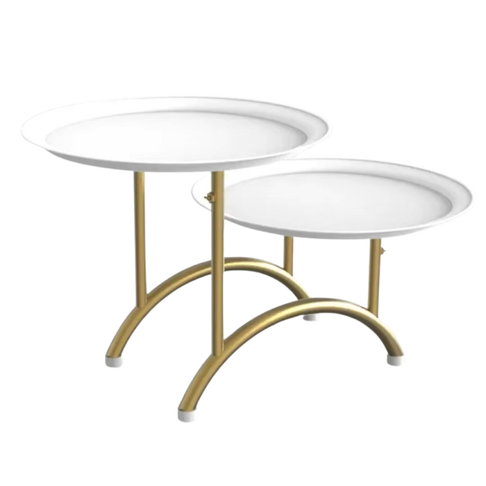 Elegant Metal Round Cake Stand 30cm for showcasing desserts at weddings