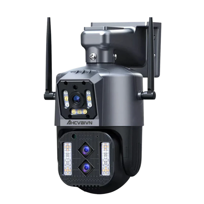 6K Outdoor Security Camera with 10X Zoom and AI Tracking