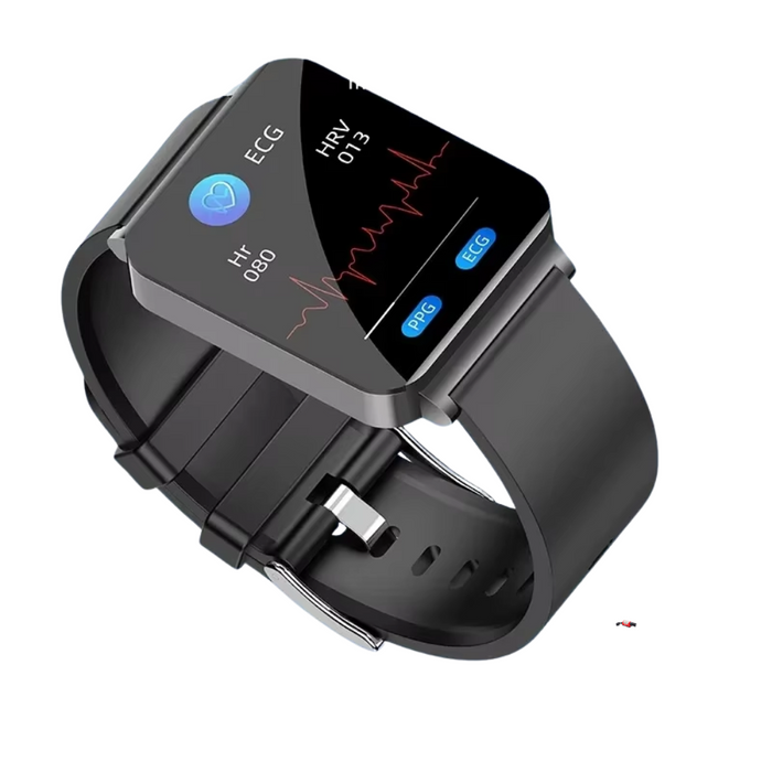 Smartwatch with ECG, Blood Sugar & Heart Rate Monitoring