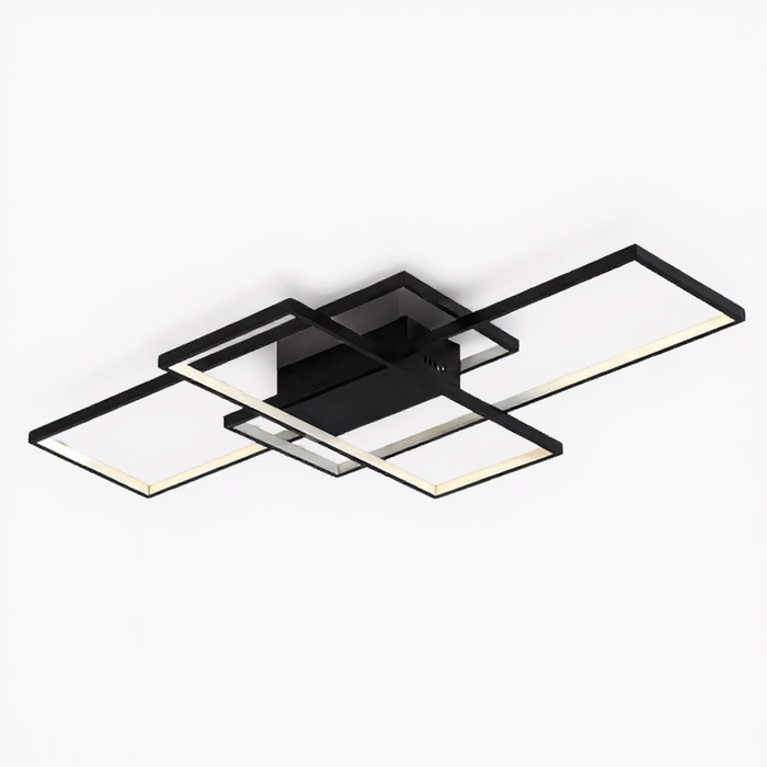Black Alexa Compatible Dimmable LED Ceiling Light