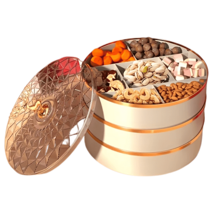 Creative Multi-layer Snack Box White
