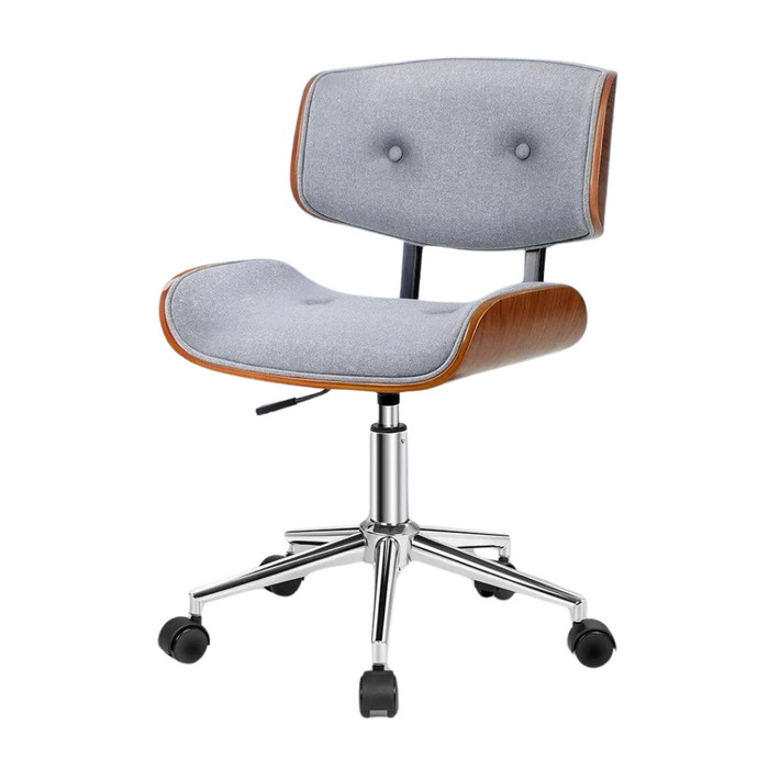 Estelle Grey Wooden Office Chair