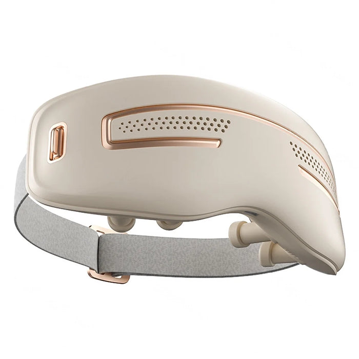 Rechargeable Heated and Cooling Eye Massager, Anti-Ageing, Puffiness Relief Device