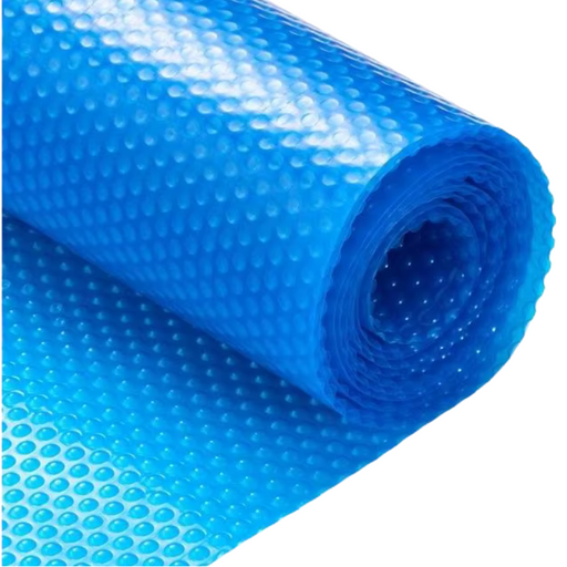 High-quality 32 x 16ft solar pool cover for in-ground and above-ground pools, offering heat retention and UV protection