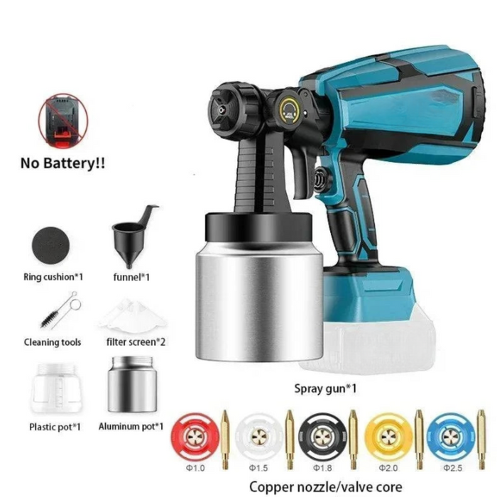 48V Cordless Paint Sprayer 1000mL