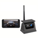 5G WiFi wireless backup camera with solar panel with 100M wireless range and 140° wide-angle view