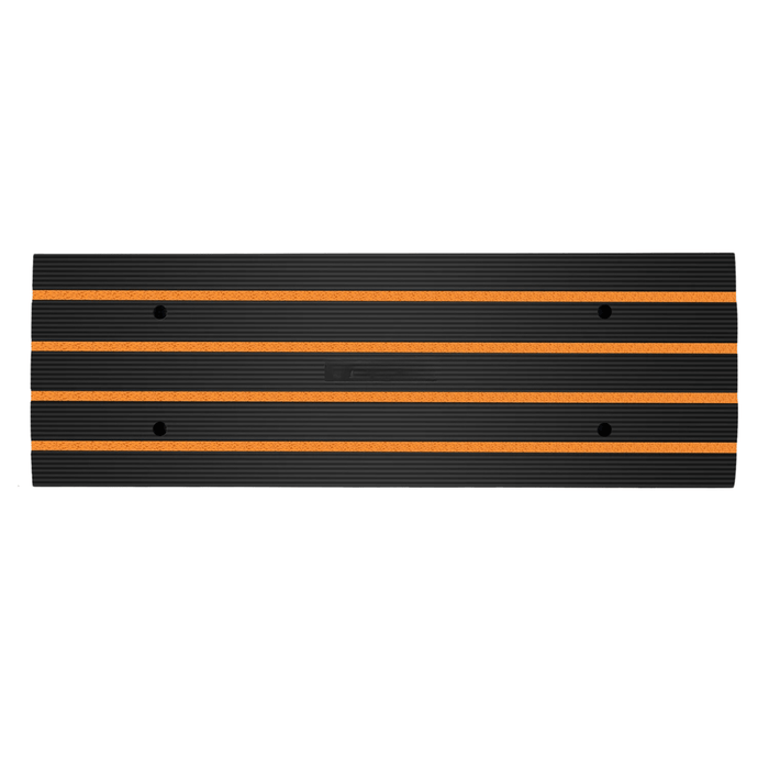 This heavy-duty cable protector ramp for driveways and loading docks