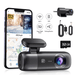 4K Front and Rear Dash Cam with WiFi, GPS, and Night Vision
