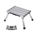 Aluminium Alloy Folding RV Steps Adjustable Height with Anti-Slip Surface and Rubber Feet - Durable and versatile folding steps for RVs with adjustable height and anti-slip surface