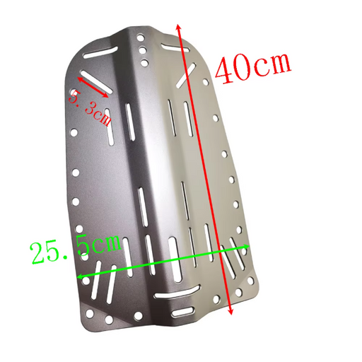 Crafted from lightweight yet sturdy aluminum for optimal buoyancy control and durability