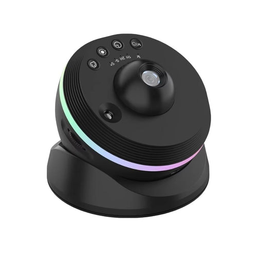 13-in-1 HD galaxy star projector with 360° rotation and 4K projection black