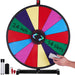 
61Cm Spinning Prize Wheel with 14 Slots on Table 