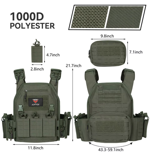 Adjustable and Detachable Security Bandolier for Hunting and Outdoor Gear
