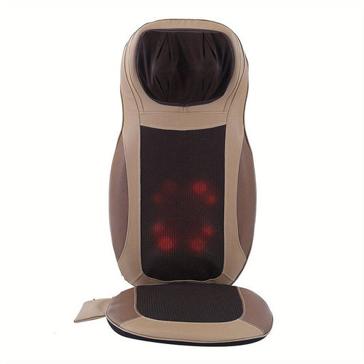 Heated Massage Seat Cushion for Neck, Back, Waist, and Hip