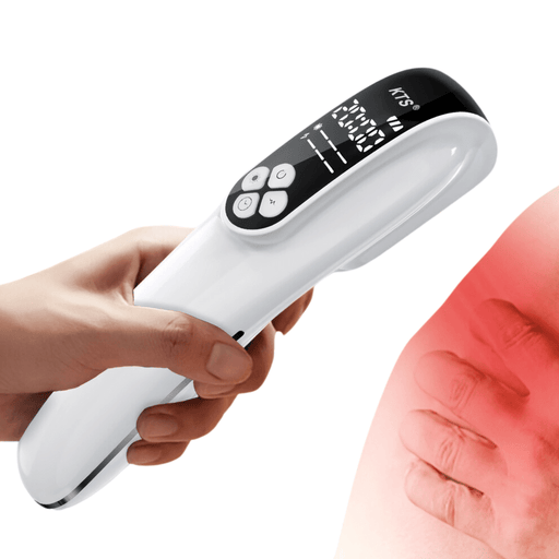 Handheld device for muscle tension relief and improved blood circulation