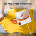 Orange Portable Heat Press Machine DIY Shirt Printing Multifunctional Sublimation Transfer for HTV Vinyl T-shirt Bag (23 x 23 cm) - FLUXA