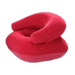 Inflatable Armchair – Red, Portable U-Shaped Camping & Outdoor Seat