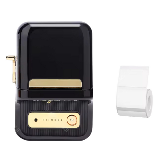 Portable B21 Black Handheld Thermal Label Printer for Wireless Printing