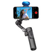 3-axis handheld gimbal stabilizer perfect for smartphones with real-time subject tracking