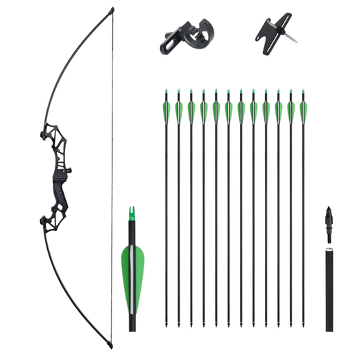 40lbs Straight Bow with Fibreglass Limbs and Aluminium Alloy Riser