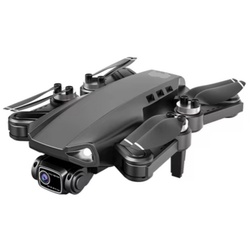 4K GPS Drone with Dual Camera, Brushless Motor – Black