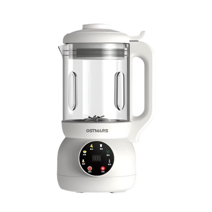 1000ml Wall Breaking Soy Milk Maker & Multifunctional Blender, White