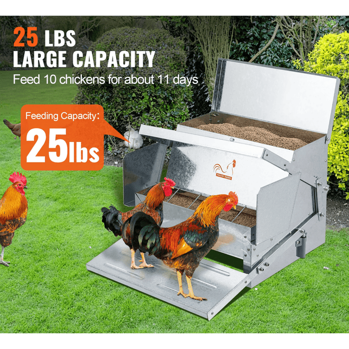 Automatic chicken feeder package includes 1 feeder